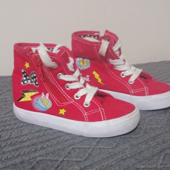 Minnie Mouse Hi-top Shoes - Picture 1 of 7